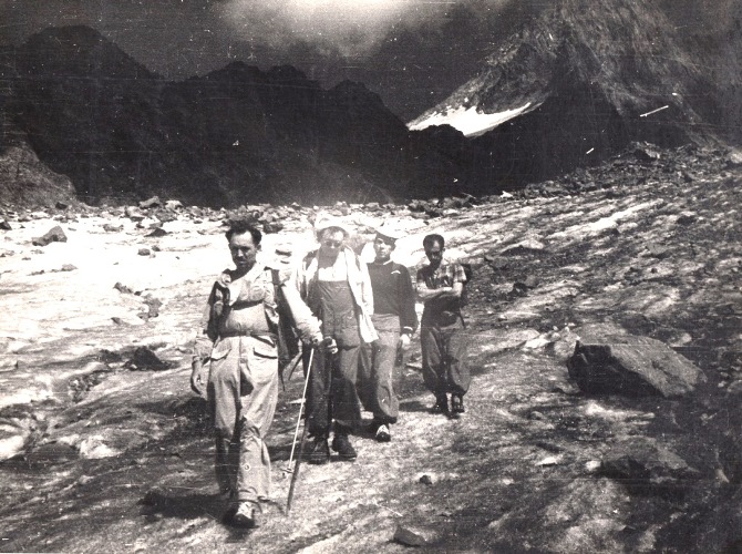 На Марухском перевале. 1963 г.